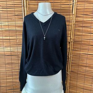 Dior Black V-Neck Sweater